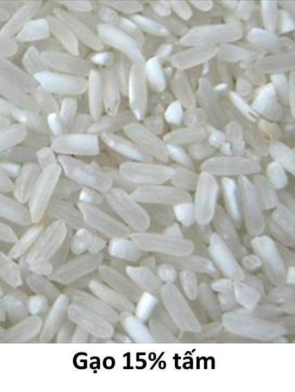Gạo 15% tấm 
