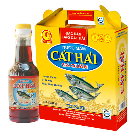 NƯỚC MẤM CĂT HẢI CÁ QUẨN